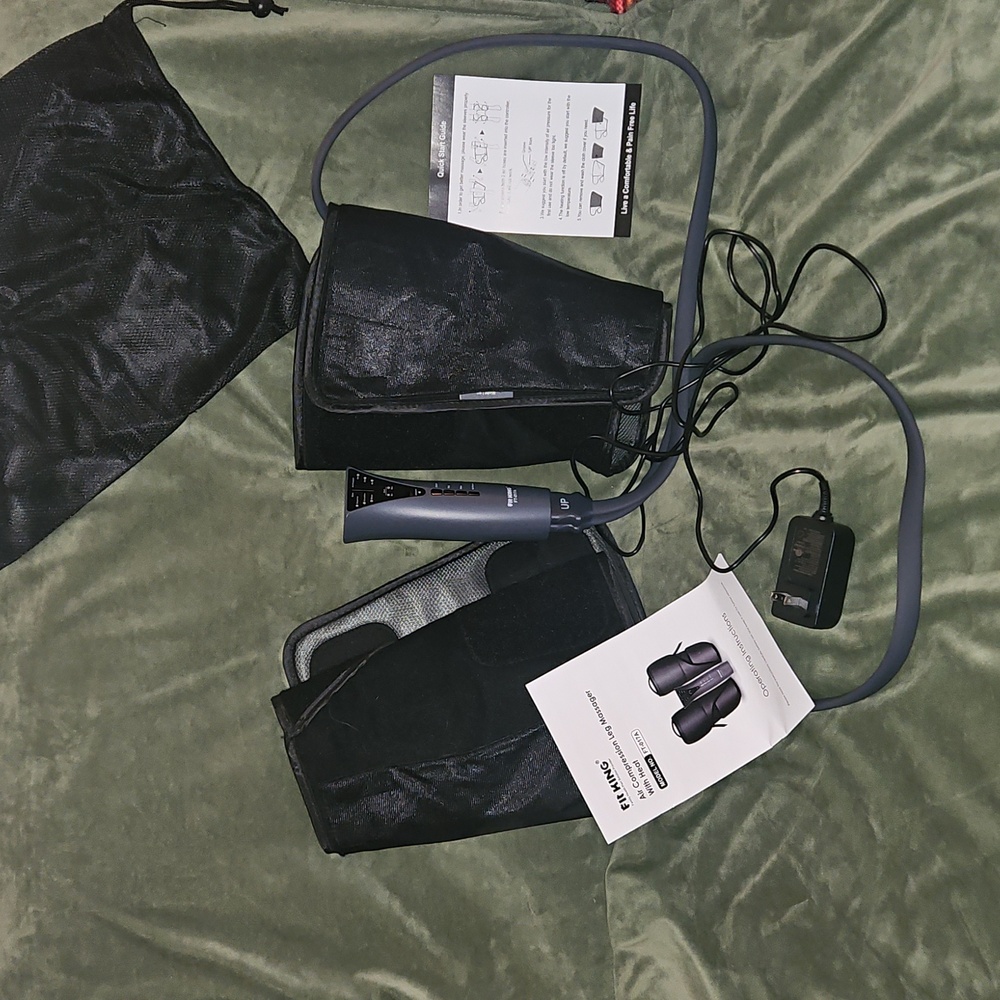 Fit King Leg and Calf Massager Black —New in Box